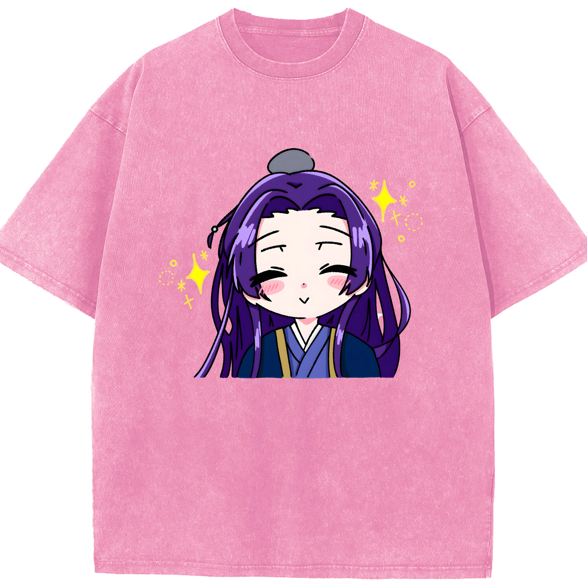 （画像用） 薬屋のひとりごと The Apothecary Diaries 綿100% ヴィンテージ風 半袖Tシャツ（フロントプリント）